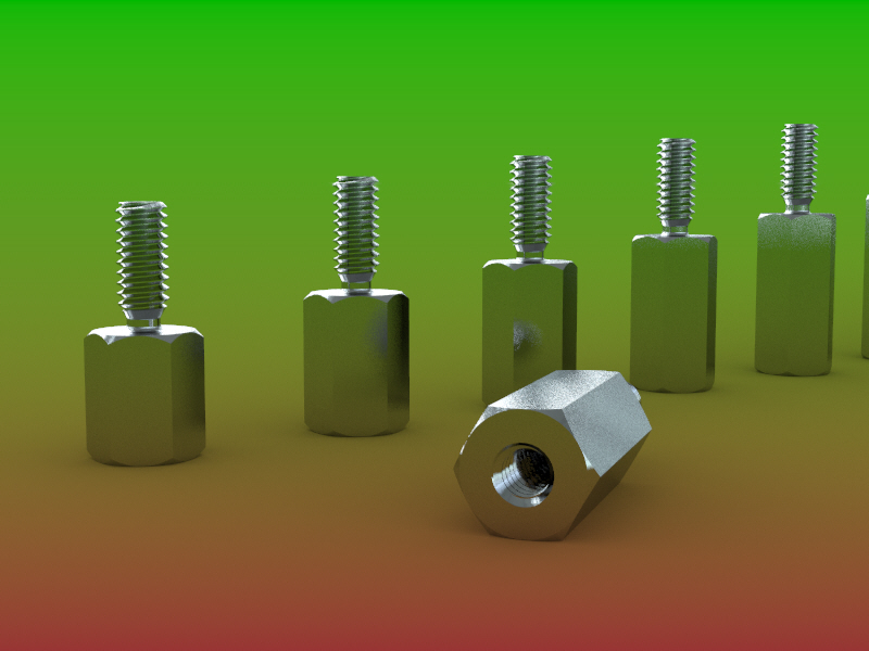 M2支架螺钉从5、6、7毫米到20毫米